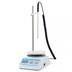 Heating Magnetic Stirrer With LCD Digital Display Warm Up Hot Plate Adjustable Speed Electric Stirrer Laboratory Mixer