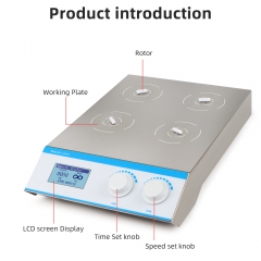 Professional Multi Position Magnetic Stirrer Laboratory 4-Position Mixer For Lab Perfume Multiple Digital Magnetic Stirrer Mixer