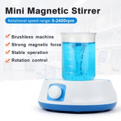 Magnetic Stirrer Stainless Steel Magnetic Mixer with stir bar (No Heating) Max Stirring Capacity 2000ml