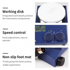 Laboratory Hotplates Magnetic Stirrer Hot Plate with stirrer LED Digital Heating magnetic stirrer