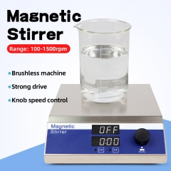 Laboratory Digital Magnetic Stirrer Speed 100-1500RPM 10L Multi-Station Position Can be Timed Magnetic Stirrer Mixer