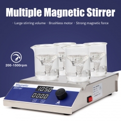 Multi position Aluminium Hot Plate Stir Mixer Multi-position Hotplate Magnetic Stirrer