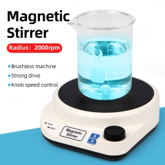 LAB 5L Hot plate Magnetic Stirrer Laboratory Magnetic Mixer with Stir Bar 3000 rpm Max Stirring