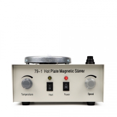 For Laboratory Equipment Magnetic Stirrer Hot Plate Speed Range 100-2400RPM Heating Magnetic Stirrer 1L