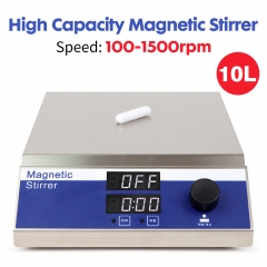 Laboratory Digital Magnetic Stirrer Speed 100-1500RPM 10L Multi-Station Position Can be Timed Magnetic Stirrer Mixer