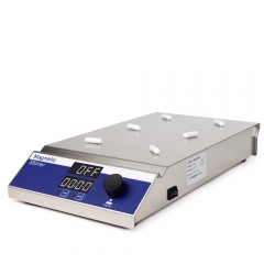 Magnetic Stirrer Hot Plate 6 Multi Position Multiple Magnetic Stirrer with Heating 6x500ml Capacity with Digital Display