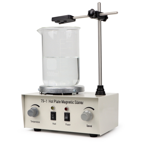 Magnetic Stirrer Hot Plate Speed Range 100-2400RPM Heating Magnetic Stirrer 1L For Laboratory Equipment