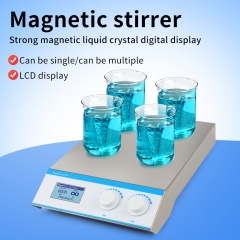 Magnetic Stirrer Laboratory Multiple Position Magnetic Stirrer lab Max stirring volume 1000ML*4 Each Position