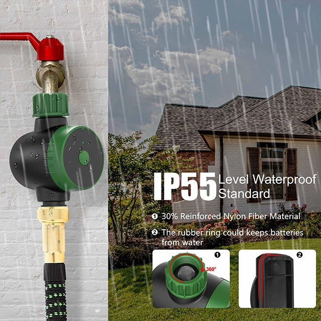 Bluetooth+Wireless connection Water Timer with 1 zone Sprinklers Splayers