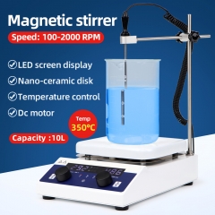 Laboratory LED Digital Display Mixing Hotplate Magnetic Stirrer with Hot Plate