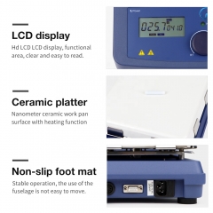 New Product 20L Heating magnetic stirrer with LCD display hot plate magnetic stirrer for laboratory