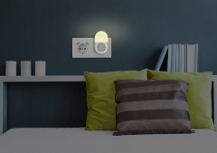 ECF- Smart Wifi Plug & Night Light Works with Alexa, Work with Smart Life of Tuya App