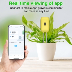 Wireless Soil Sensor with stainless steel Probe ZigbeeWifi Home Tester Smart Tool Utensil Tool Tool Meter Soil Meter