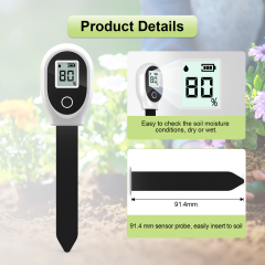 Wireless soil moisture tester with Display