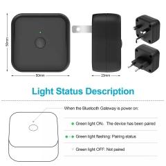 Wi-Fi Bluetooth Water Timer, Soil Sensor, Wi-Fi Bridge, WG02 Hub, Remote Control Smart Fingerprint Lock, Work with Alexa Voice Control