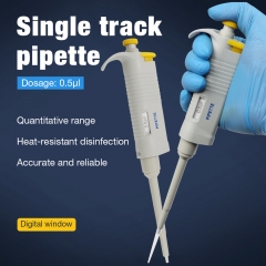 High Quality Single Channel Lab Pipette 0.5UL Laboratory Pipette