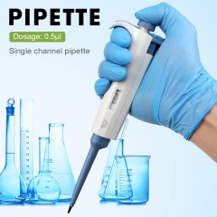 New Arrival High Accurate Pipette Lab Dropper Single Channel 0.5UL Fixed Pipette Dropper Digital Micro-pipette For Laboratory