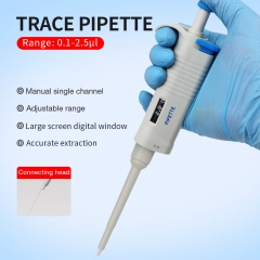 Customized Multi-specification Lab Supplies 0.1-2.5UL Autoclavable Adjustable Variable Volume Single Channel Transfer Pipette