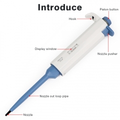 New Arrival High Accurate Pipette Lab Dropper Single Channel 0.5UL Fixed Pipette Dropper Digital Micro-pipette For Laboratory