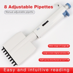 High Quality 8 Channel Micro Pipette Mechanical Pipette For Laboratory And Hospital