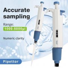 1000-5000UL Digital Electronic Pasteur Serological Pipette Automatic Transfer Pipettes Price Pipettes For Lab