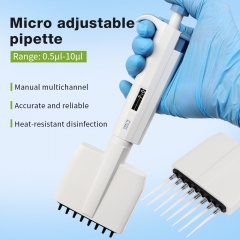 High Quality 8 Channel Micro Pipette Mechanical Pipette For Laboratory And Hospital