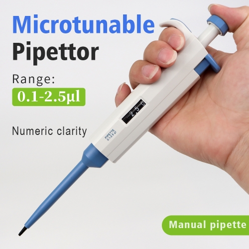 Digital Control Pipette 0.1-2.5Ul Mechanical Micro Medical Laboratory Pipette Pen Micropipette Pipette