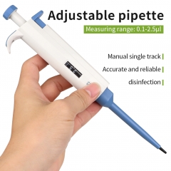 Digital Control Pipette 0.1-2.5Ul Mechanical Micro Medical Laboratory Pipette Pen Micropipette Pipette