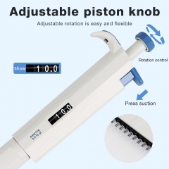 New Arrival Multi Channel Digital Pipette Adjustable 0.5-10ul High Accurate Dropper Micro-pipette 12 Channel Pipette Laboratory