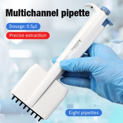 Multi-Channel Pipette 0.5ul Fully Autoclavable Micro Pipette for Laboratory