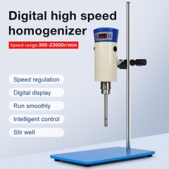 New Arrival Homogenizer Laboratory 30-1500ml Digital Display Mixer High-speed Control Timerless Homogenizer Cosmetics Lab Use