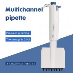 Multi-Channel Pipette 0.5ul Fully Autoclavable Micro Pipette for Laboratory