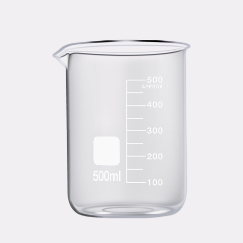 Factory Price High Quality Glass Pyrex Borosilicate Measuring 500Ml Glass Beaker