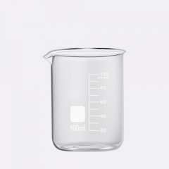 Heat Resistant Glass Beakers Lab Glassware Chemistry Lab Equipments 100ml Quartz Glass Beaker