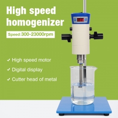 30Ml-1500Ml High Speed Laboratory Homogenizer Digital Display Cosmetic Homogenizer