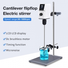 Manufacturer Agitator Overhead Stirrer Mixer Laboratory 30L Cosmetic Electronic Mixer Machines Lab Cantilever Electric Stirrers