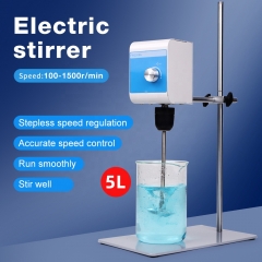 Laboratory Equipment 5L Adjustable Speed Overhead Stirrer Mixer Lab Electric Stirrer