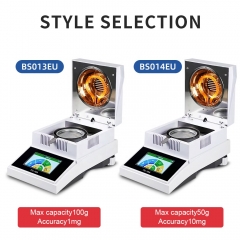 New Product Moisture Analyzer 100g/1mg Halogen 16A Moisture Tester with LCD display for Laboratory