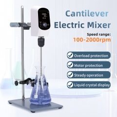 High speed 20L timing cantilever agitator electric laboratory overhead stirrer