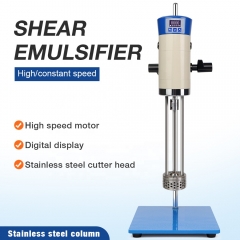 For Laboratory 40L Timing Digital Display Constant Speed Shear Emulsifier Speed 2000-11000rpm 23N.cm Laboratory Emulsifier