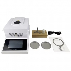 New Arrival Laboratory Moisture Analyzer 100g/1mg Halogen 16A Moisture Tester with Good Price