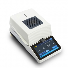 New Arrival Halogen Moisture Analyzer Machine For Lab 110g/10mg Grain Moisture Meter Digital Display Infrared Moisture Analyzer