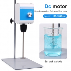 New Arrival Overhead Electric Stirrer Laboratory 5L Mixer Cosmetic Speed Control Mixing Agitator Cantilever Stirrer Mixers Lab