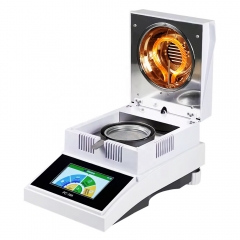 New Product Moisture Analyzer 100g/1mg Halogen 16A Moisture Tester with LCD display for Laboratory