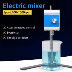 Laboratory Equipment 2L 100-1500rpm Oil Cosmetics Fragrance Overhead Electric Stirrer