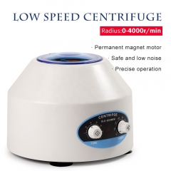 Laboratory Equipment Digital Low Speed Medical 10ml*6 Tube Lab Centrifuge