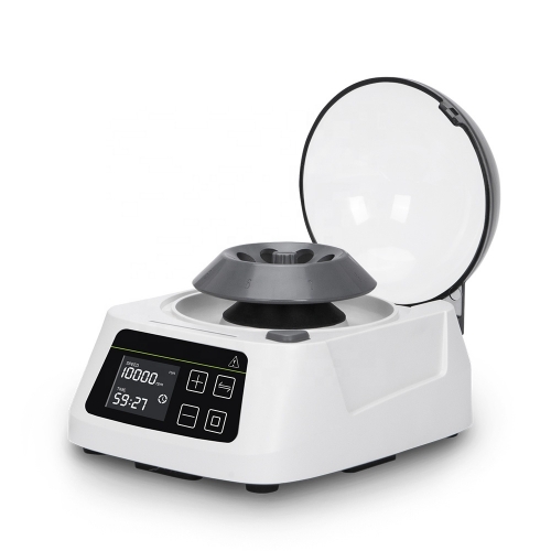 Laboratory Mini Centrifuge Machine For PRP With LCD Digital Display Timer Blood Plasma Centrifuge Lab display