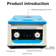 New Arrival 6 holes Lab Benchtop Centrifuge Medical Blood Glass Tube Centrifuge Machine