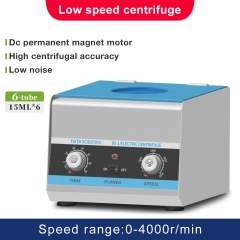 High Quality Low Speed 15ml Centrifuge Machine 80-1 Permanent Magnet DC Motor With Timer For Laboratory Centrifuge