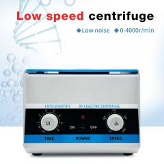 High Quality Low Speed 15ml Centrifuge Machine 80-1 Permanent Magnet DC Motor With Timer For Laboratory Centrifuge